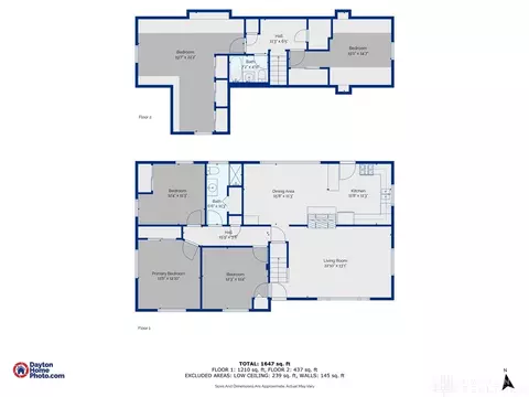 Floorplan - 308 Canterbury Dr, Springfield, OH 45503 photo 3 of 3