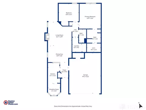 Floorplan - 7201 Brookmeadow Dr, Dayton, OH 45459 photo 1 of 1
