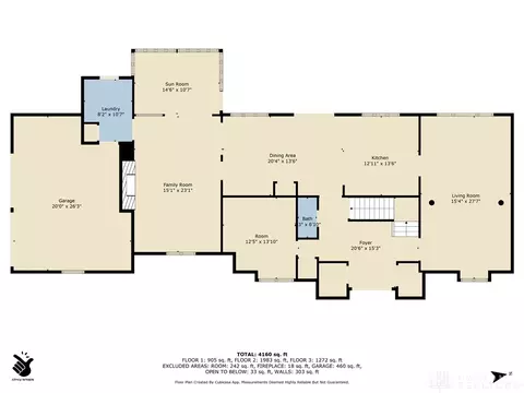 Floorplan - 8531 Eagle Rdg, Springboro, OH 45066 photo 2 of 4