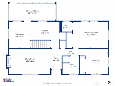 Floorplan - 5249 Taywell Dr, Springfield, OH 45503 photo 2 of 4