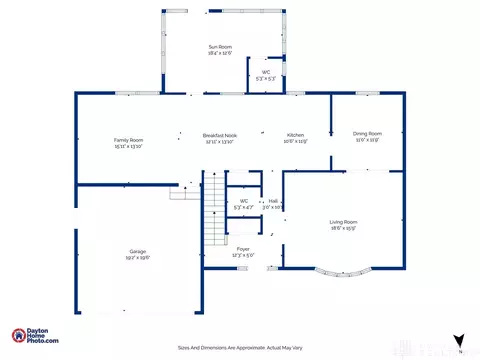 Floorplan - 1020 Carlo, Kettering, OH 45429 photo 2 of 4