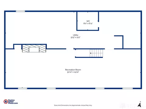 Floorplan - 4301 Tait Rd, Kettering, OH 45429 photo 3 of 4