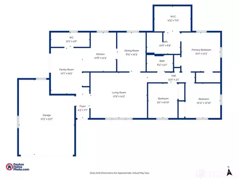 Floorplan - 1049 Georgian Dr, Dayton, OH 45429 photo 1 of 1