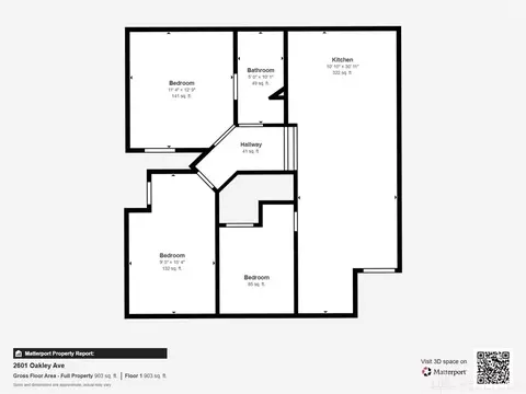 Floorplan - 2601 Oakley Ave, Kettering, OH 45419 photo 1 of 1