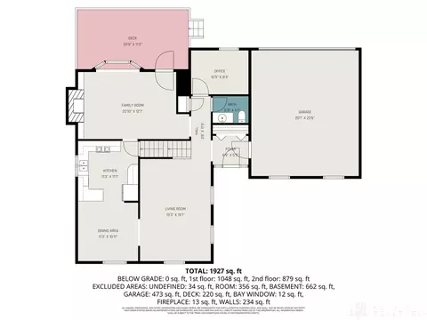 Floorplan - 460 Whitestone Ct, Cincinnati, OH 45231 photo 1 of 3