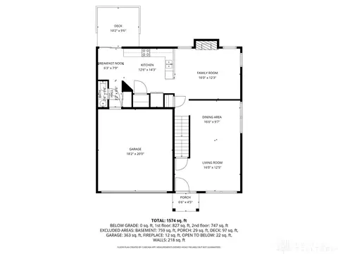 Floorplan - 673 Amber Trl, Cincinnati, OH 45244 photo 2 of 4