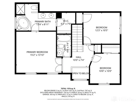 Floorplan - 673 Amber Trl, Cincinnati, OH 45244 photo 3 of 4