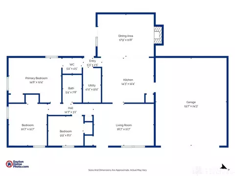 Floorplan - 2925 S Tecumseh Rd, Springfield, OH 45502 photo 1 of 1