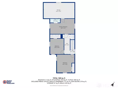 Floorplan - 1682 Edwards Ave, Springfield, OH 45503 photo 1 of 4