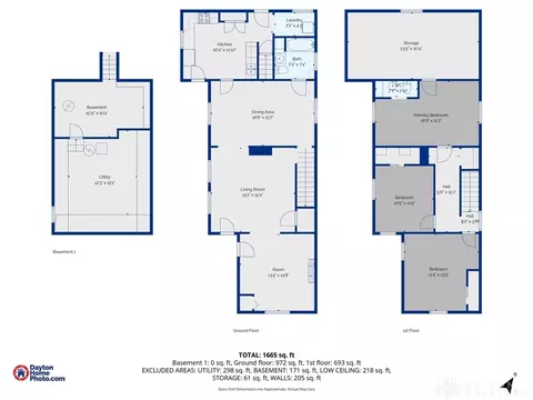 Floorplan - 1682 Edwards Ave, Springfield, OH 45503 photo 4 of 4