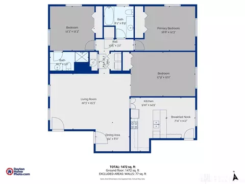 Floorplan - 190 Lyons Dr, Dayton, OH 45459 photo 3 of 4