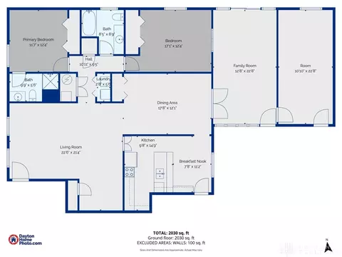 Floorplan - 190 Lyons Dr, Dayton, OH 45459 photo 2 of 4