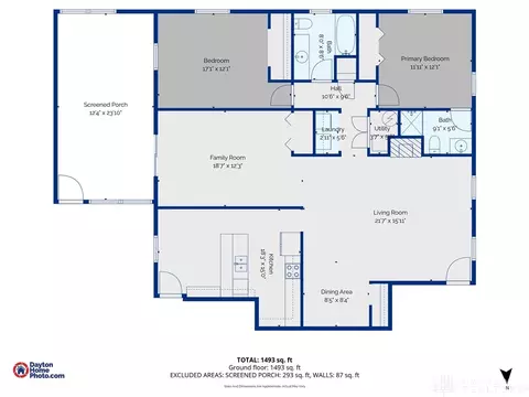 Floorplan - 190 Lyons Dr, Dayton, OH 45459 photo 1 of 4