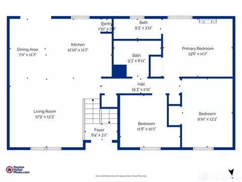 Floorplan - 4130 Bronze Leaf Ct, Dayton, OH 45424 photo 2 of 3