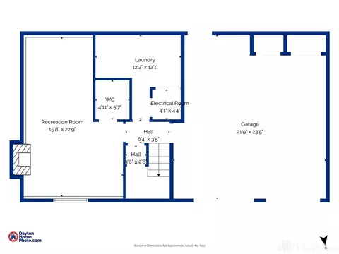 Floorplan - 4130 Bronze Leaf Ct, Dayton, OH 45424 photo 1 of 3