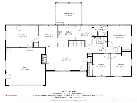 Floorplan - 3136 Wolfe Dr, Fairborn, OH 45324 photo 2 of 3