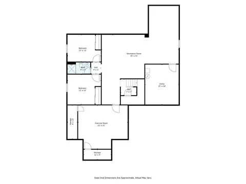 Floorplan - 9501 Flatrock Dr, Washington Township, OH 45458 photo 2 of 3