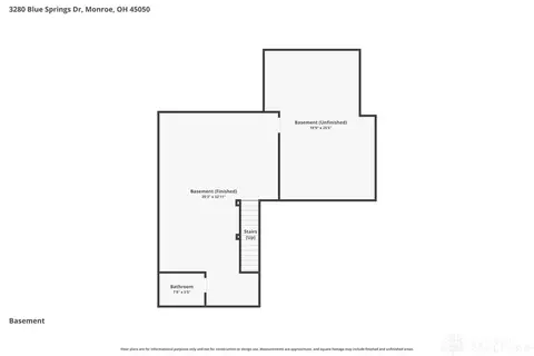 Floorplan - 3280 Blue Springs Dr, Monroe, OH 45050 photo 2 of 4
