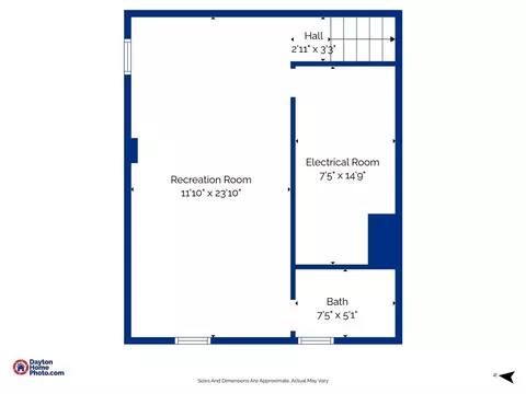 Floorplan - 450 Evergreen Dr, Springboro, OH 45066 photo 1 of 3