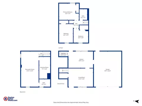 Floorplan - 450 Evergreen Dr, Springboro, OH 45066 photo 3 of 3
