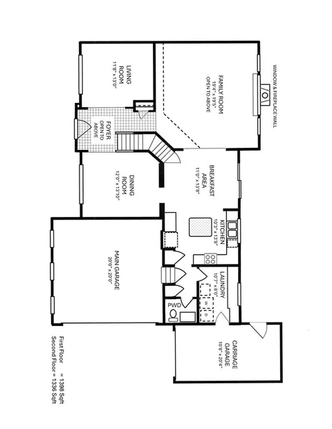 Floorplan - 9741 Olde Georgetown Way, Centerville, OH 45458 photo 1 of 2