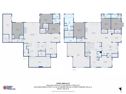 Floorplan - 453 Timberlea Trl, Kettering, OH 45429 photo 2 of 3