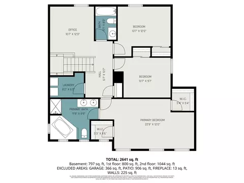Floorplan - 3185 Yellowtail Ter, Morrow, OH 45152 photo 2 of 3