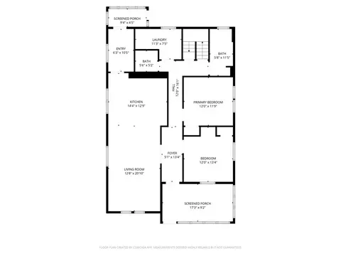 Floorplan - 112 Bacon St, Cincinnati, OH 45215 photo 1 of 2