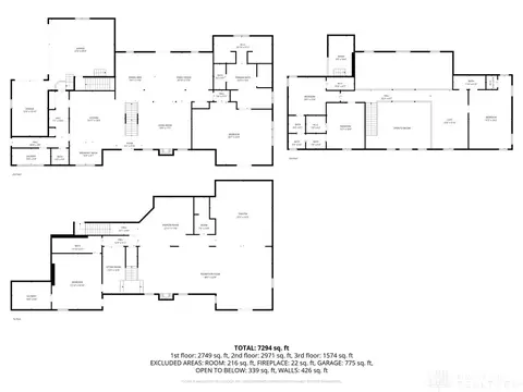 Floorplan - 7545 Deer Path Ct, Springboro, OH 45066 photo 1 of 1