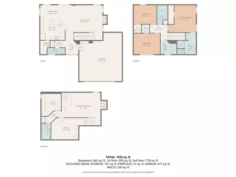 Floorplan - 3314 Sharon Ave, Kettering, OH 45429 photo 2 of 4