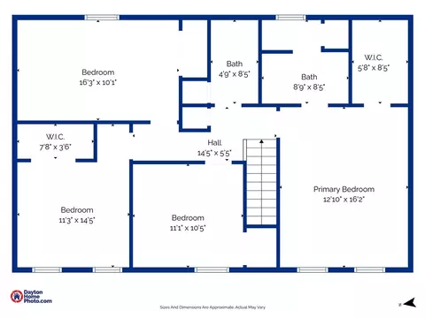 Floorplan - 3722 Marbella Ave, Springfield, OH 45502 photo 3 of 4