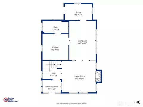 Floorplan - 2930 Robin Rd, Kettering, OH 45409 photo 2 of 4