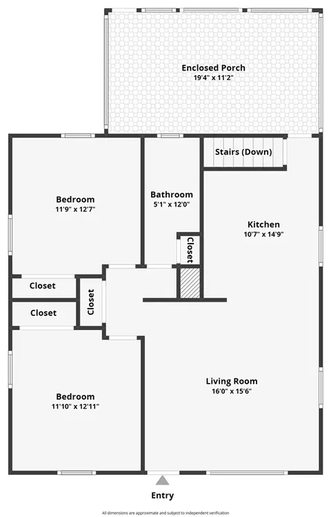 Floorplan - 1804 Culver Ave, Kettering, OH 45420 photo 1 of 2
