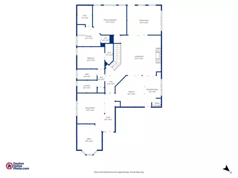 Floorplan - 165 Bailey Ln, Springboro, OH 45066 photo 2 of 3
