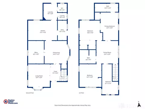 Floorplan - 134 E 1st St, Springfield, OH 45504 photo 3 of 3