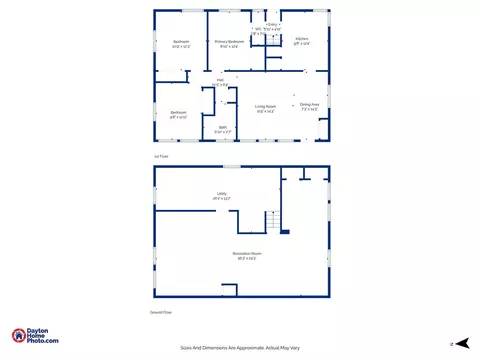 Floorplan - 3136 Delaney St, Kettering, OH 45420 photo 3 of 3