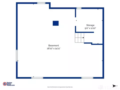 Floorplan - 1663 Pershing Blvd, Dayton, OH 45410 photo 1 of 3