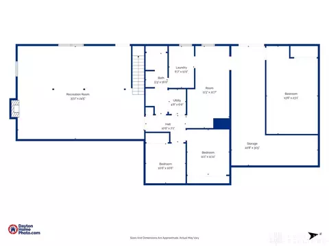 Floorplan - 2105 Cheviot Hills Dr, Springfield, OH 45505 photo 1 of 3