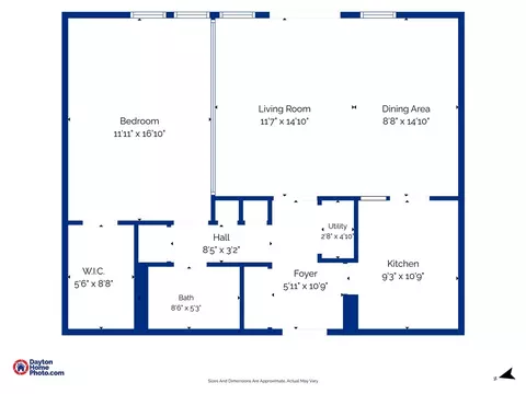 Floorplan - 2230 S Patterson Blvd #112, Kettering, OH 45409 photo 1 of 1