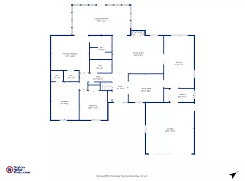 Floorplan - 9915 Sheehan Rd, Centerville, OH 45458 photo 2 of 4