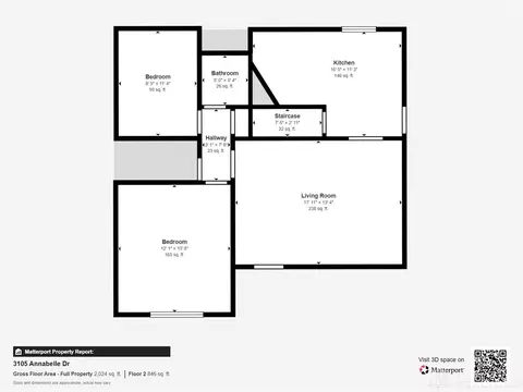 Floorplan - 3105 Annabelle Dr, Kettering, OH 45429 photo 2 of 3