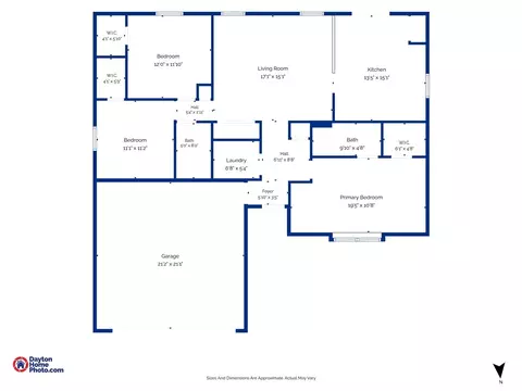 Floorplan - 1562 Farrington Dr, Kettering, OH 45420 photo 1 of 1
