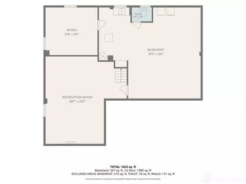 Floorplan - 4841 Ridgewood Rd, Springfield, OH 45503 photo 1 of 3