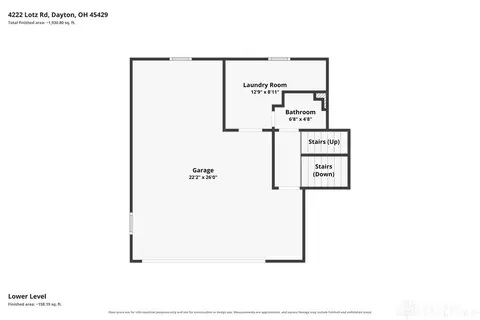 Floorplan - 4222 Lotz Rd, Kettering, OH 45429 photo 4 of 4