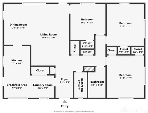 Floorplan - 639 Brookfield Rd, Kettering, OH 45429 photo 1 of 1