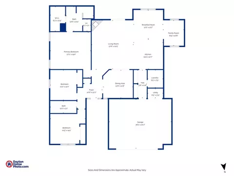 Floorplan - 884 Saint Simons Ln, Centerville, OH 45458 photo 1 of 1