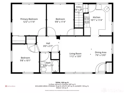 Floorplan - 5401 Bayside Dr, Riverside, OH 45431 photo 1 of 3