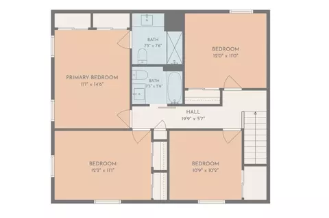 Floorplan - 5001 Polen Dr, Kettering, OH 45440 photo 2 of 2
