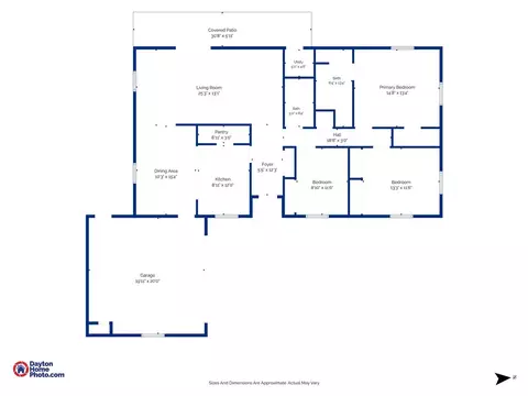 Floorplan - 185 Broadripple Rd, Centerville, OH 45458 photo 1 of 1