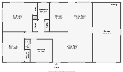 Floorplan - 3802 Cordell Dr, Kettering, OH 45439 photo 1 of 1